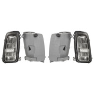 Фары противотуманные Форд Си Макс Ford C-Max 1 (2007-2010) комплект 2 штуки левая и правая DEPO высокое качество